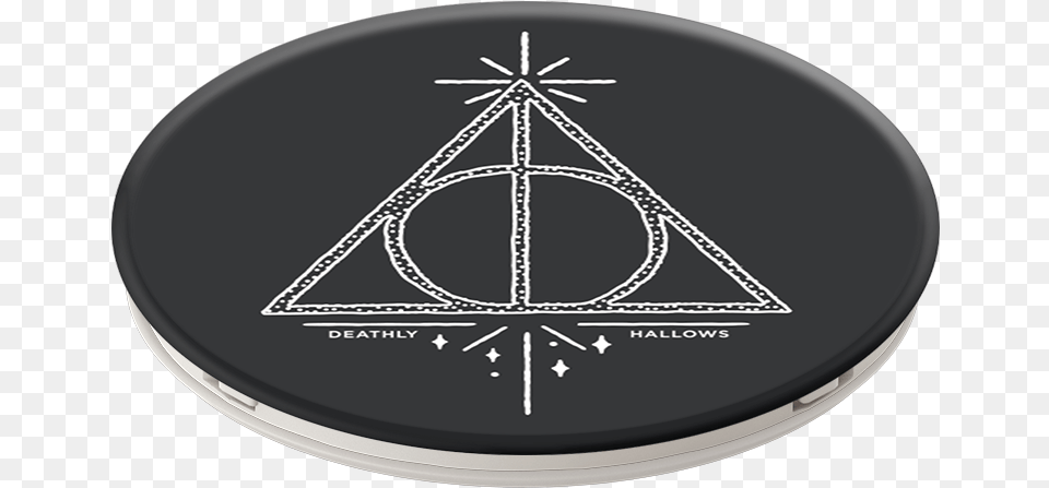 Harry Potter Deathly Hallows Popsocket Popsocket Las Reliquias De La Muerte, Disk, Toy, Symbol Free Png Download