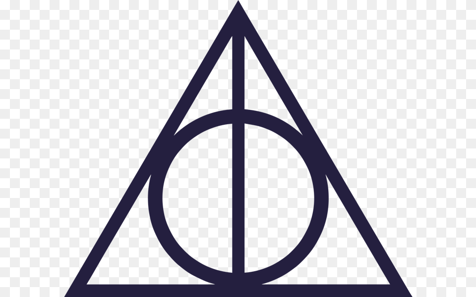 Harry Potter Deathly Hallows Symbol, Triangle Png Image
