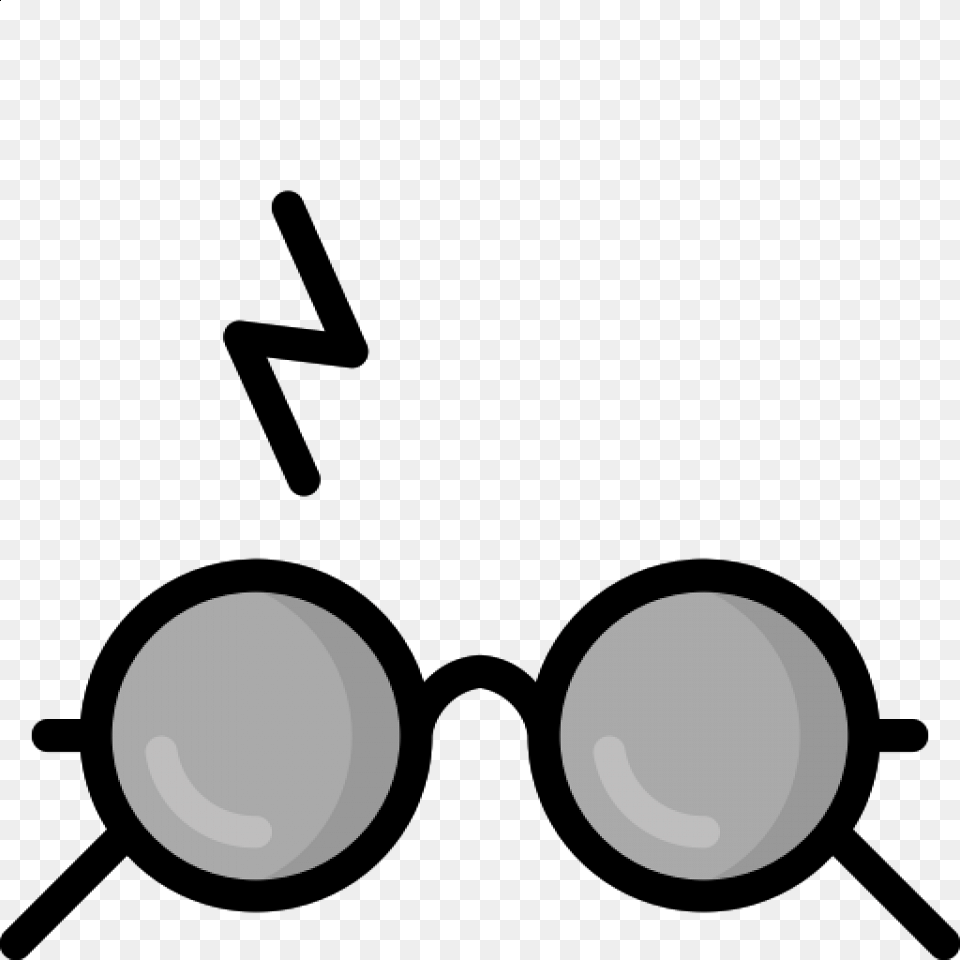 Harry Potter Glasses And Scar, Lighting, Outdoors, Night, Nature Free Png
