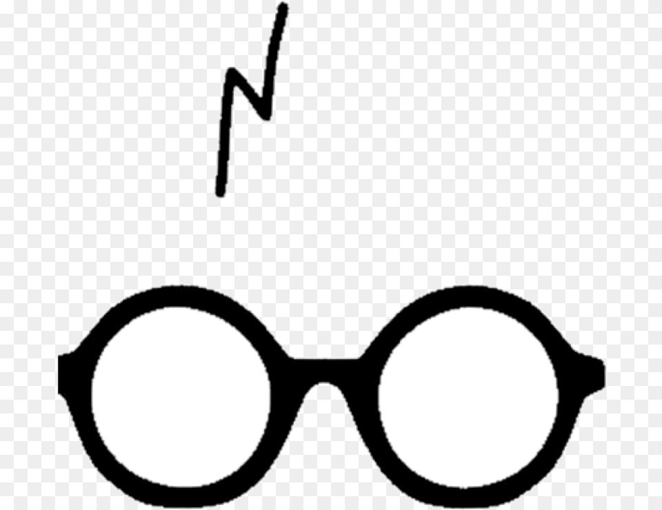 Harry Potter Glasses Clipart Banner Hatenylo Transparent Harry Potter Glasses Transparent, Accessories, Goggles, Sunglasses, Smoke Pipe Png Image