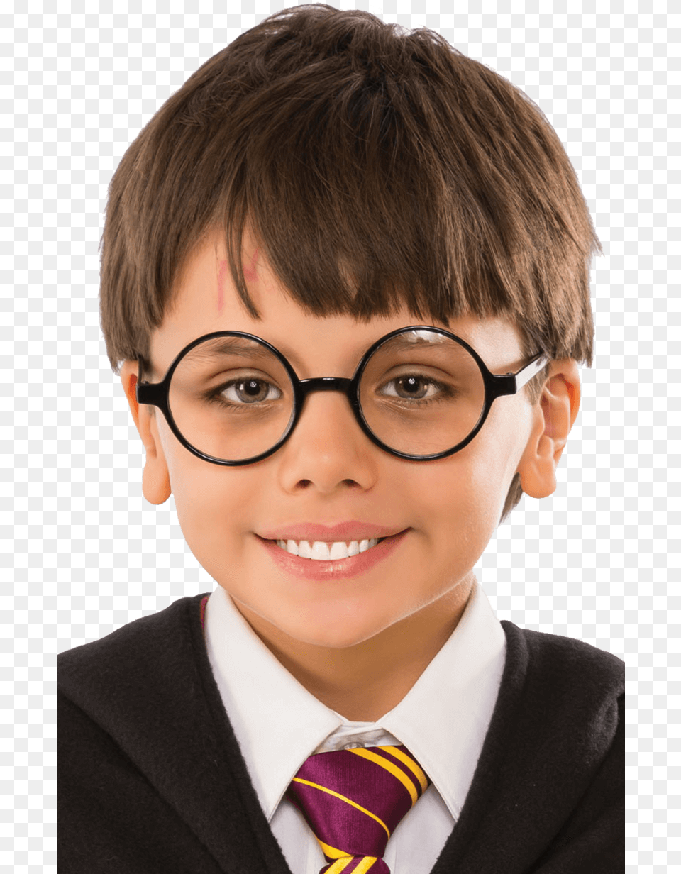 Harry Potter Glasses Harry Potter, Accessories, Person, Necktie, Formal Wear Free Transparent Png