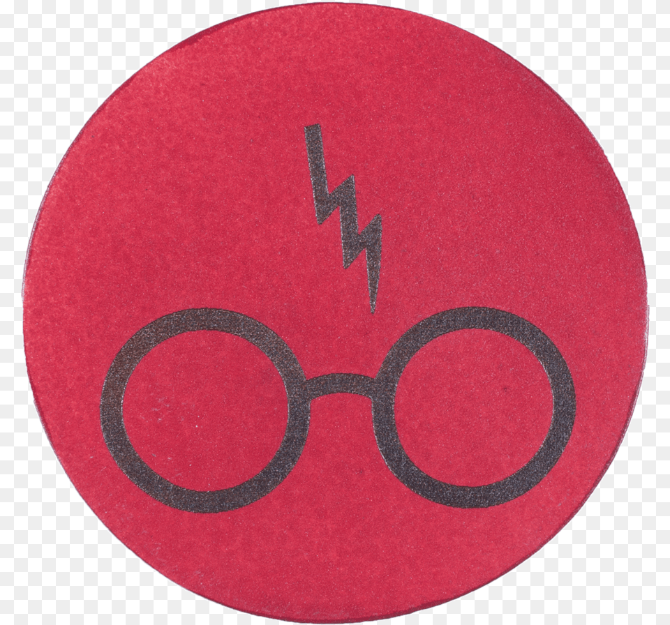 Harry Potter Glasses Inspired Coaster Circle, Mat Free Png Download