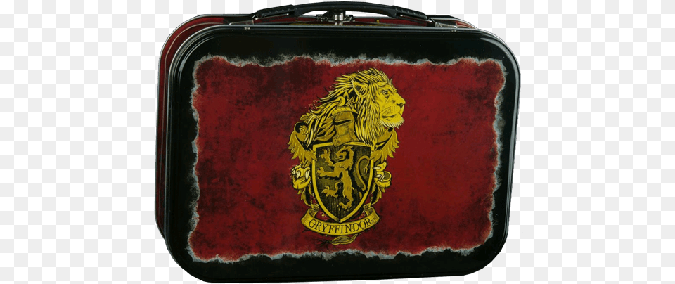 Harry Potter Gryffindor Lunch Box Lunch Box Harry Potter, Bag, Baggage, Animal, Logo Free Transparent Png