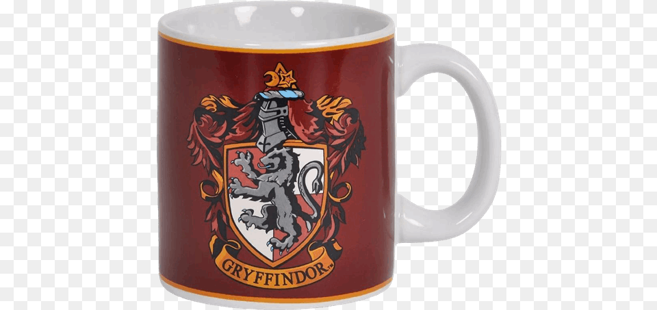 Harry Potter Gryffindor Mug, Cup, Beverage, Coffee, Coffee Cup Free Png Download