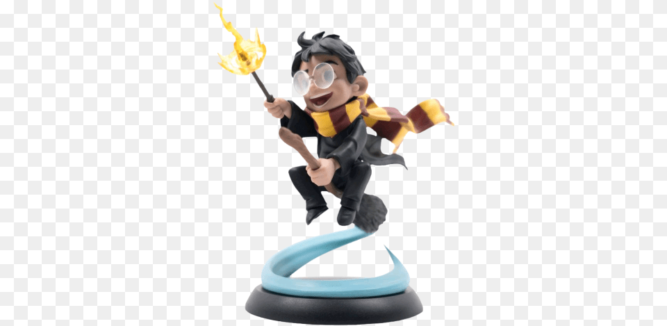 Harry Potter Harryu0027s First Flight Qfig 5 Inch Vinyl Figure Q Fig Harry Potter, Figurine, Adult, Female, Person Png Image