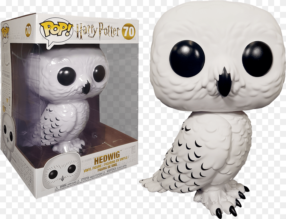 Harry Potter Hedwig 10u201d Us Exclusive Pop Vinyl Figure Funko Pop Harry Potter Hedwig, Toy, Figurine Free Png