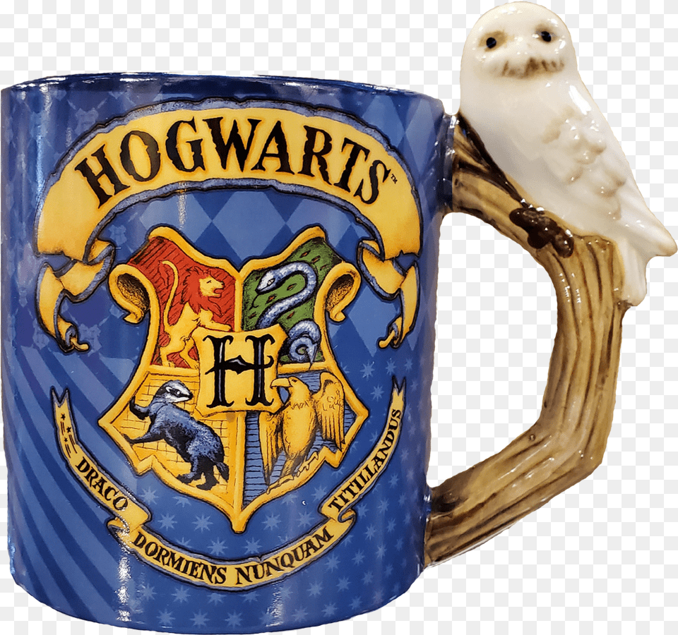 Harry Potter Hedwig Handle Mug Hogwarts Motto In English, Cup, Stein, Mammal, Animal Free Transparent Png