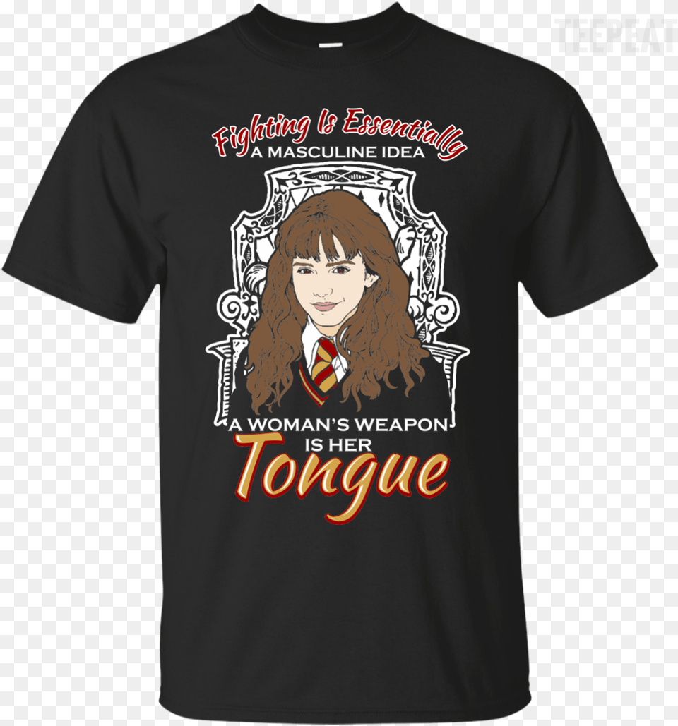 Harry Potter Hermione Granger Tee Apparel Teepeat T Shirt For Personal Trainer, Clothing, T-shirt, Adult, Female Free Png Download