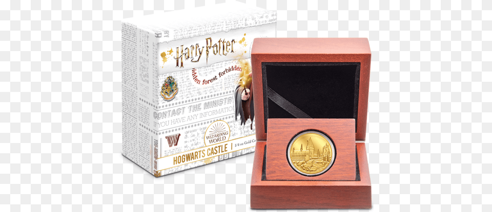 Harry Potter Hogwarts Castle 14oz Gold Coin New Nz Mint Empire Strikes Back 40th Gold, Treasure Png Image