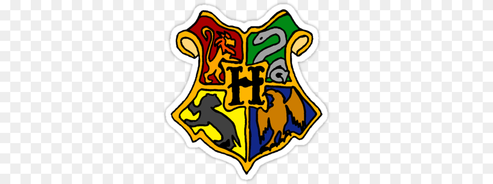 Harry Potter Hogwarts Crest Cookie Simple Design To Use, Armor, Shield, Dynamite, Weapon Free Png