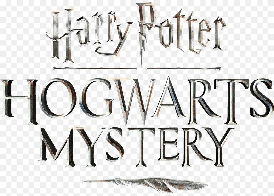 Harry Potter Hogwarts Mystery Logo Harry Potter Hogwarts Mystery Transparent, Calligraphy, Handwriting, Text, Book Free Png Download