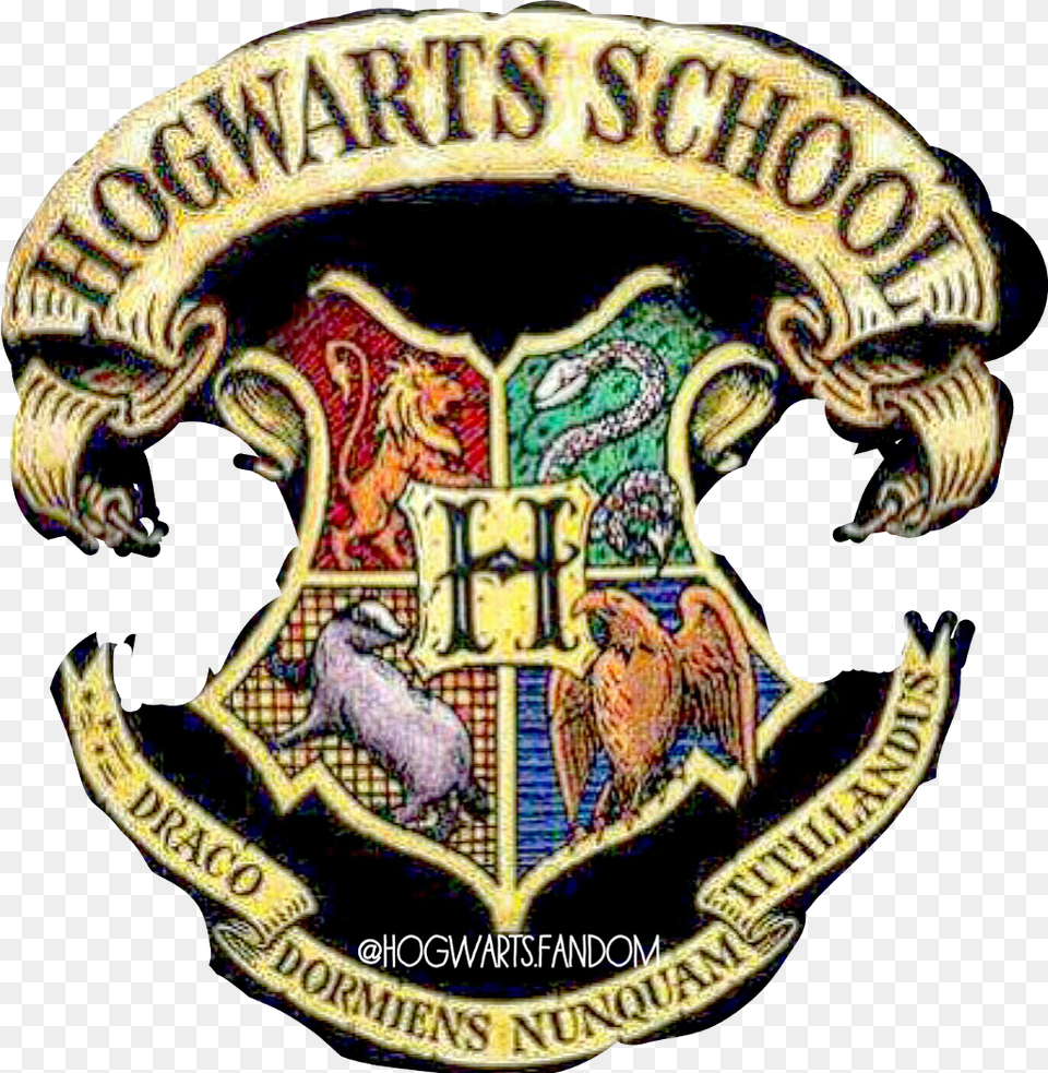 Harry Potter Hogwarts School Quality Sport Metal Watch, Logo, Badge, Symbol, Emblem Free Transparent Png