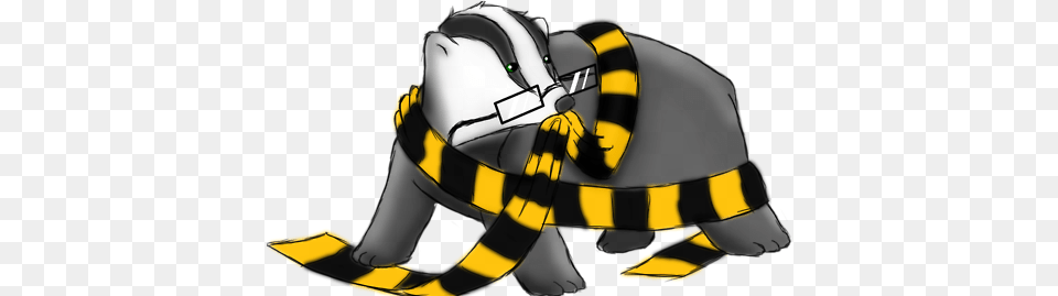 Harry Potter Hufflepuff Badger Emblem Animated Cartoon, Appliance, Blow Dryer, Device, Electrical Device Png