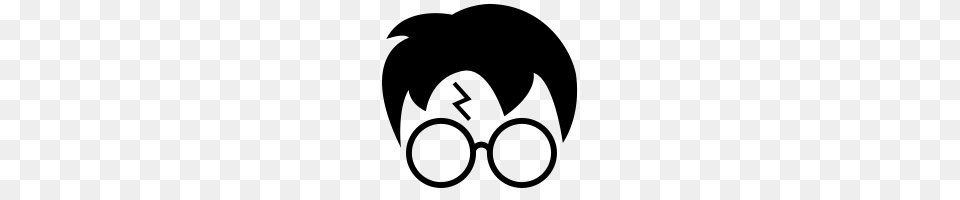 Harry Potter Icons Noun Project, Gray Free Png Download