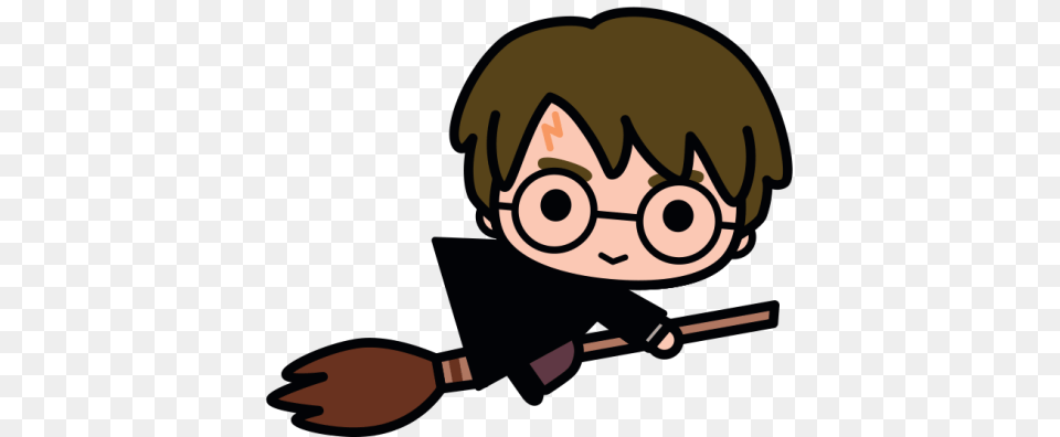 Harry Potter Kawaii Hand Drawn Little Bird And The Bean, Cutlery Png