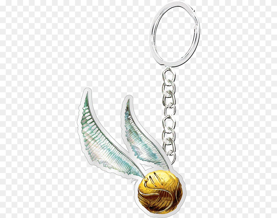 Harry Potter Keyring Golden Snitch Golden Snitch Premium 3d Logo Fan Emblem, Accessories, Earring, Jewelry, Smoke Pipe Free Png