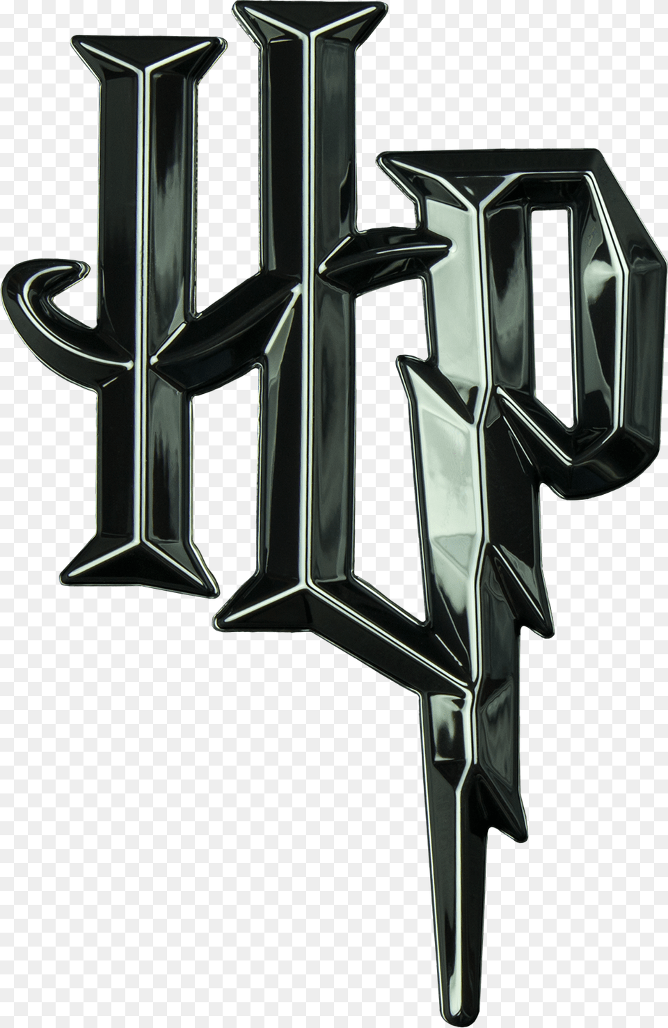 Harry Potter Logo Download Harry Potter Logo, Emblem, Symbol, Trident, Weapon Png