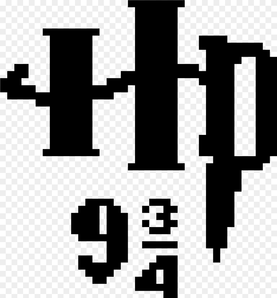 Harry Potter Logos Pixel Art Harry Potter, Gray Free Png