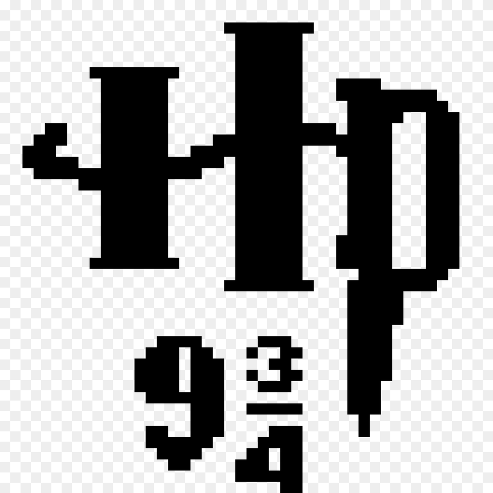 Harry Potter Logos Pixel Art Maker, Gray Free Transparent Png