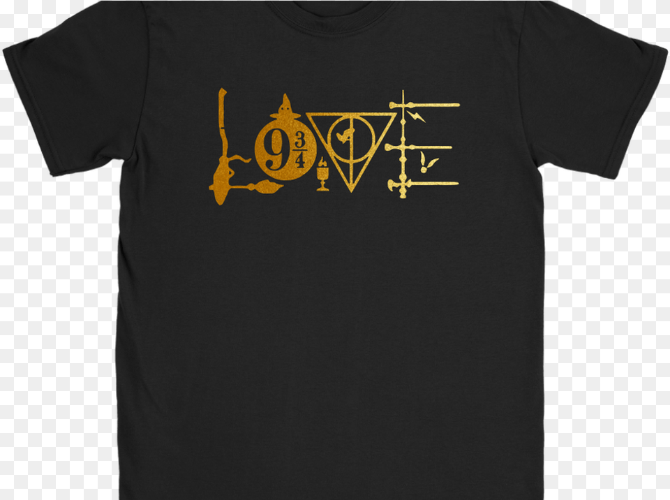 Harry Potter Love Harry Potter Symbols Shirts Teeperfect T Shirt, Clothing, T-shirt Png