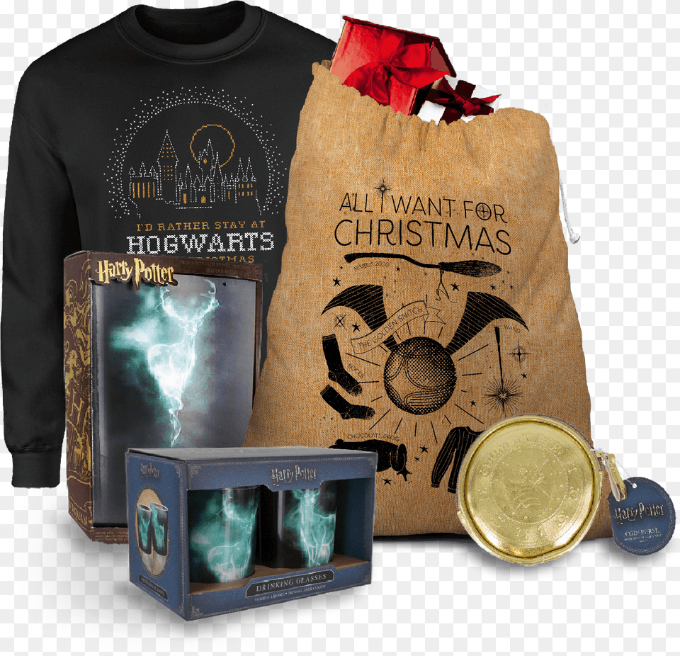 Harry Potter Mega Christmas Gift Set, Bag Png Image