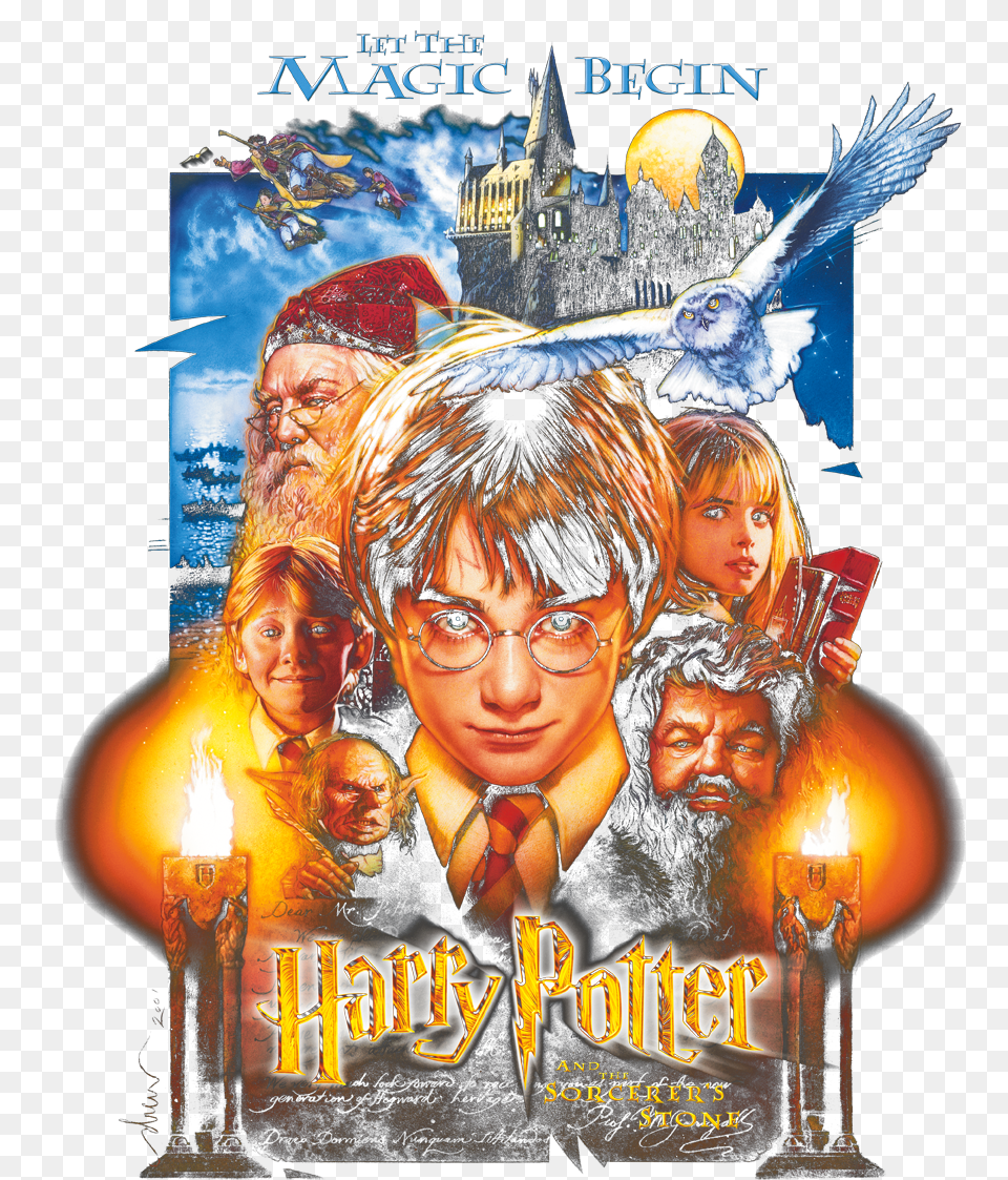 Harry Potter Movie Poster, Publication, Book, Advertisement, Head Free Png