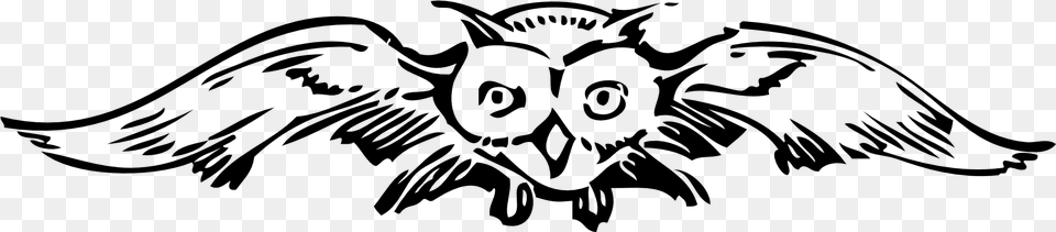 Harry Potter Owl Post Sign, Gray Png