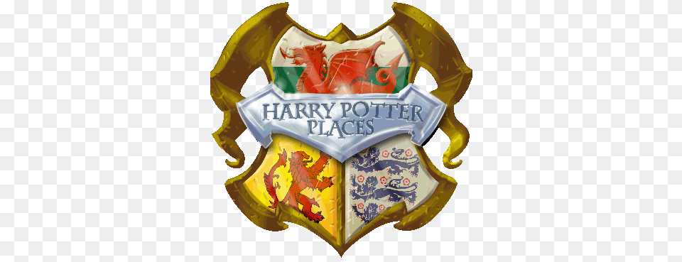 Harry Potter Places, Badge, Logo, Symbol, Birthday Cake Png Image