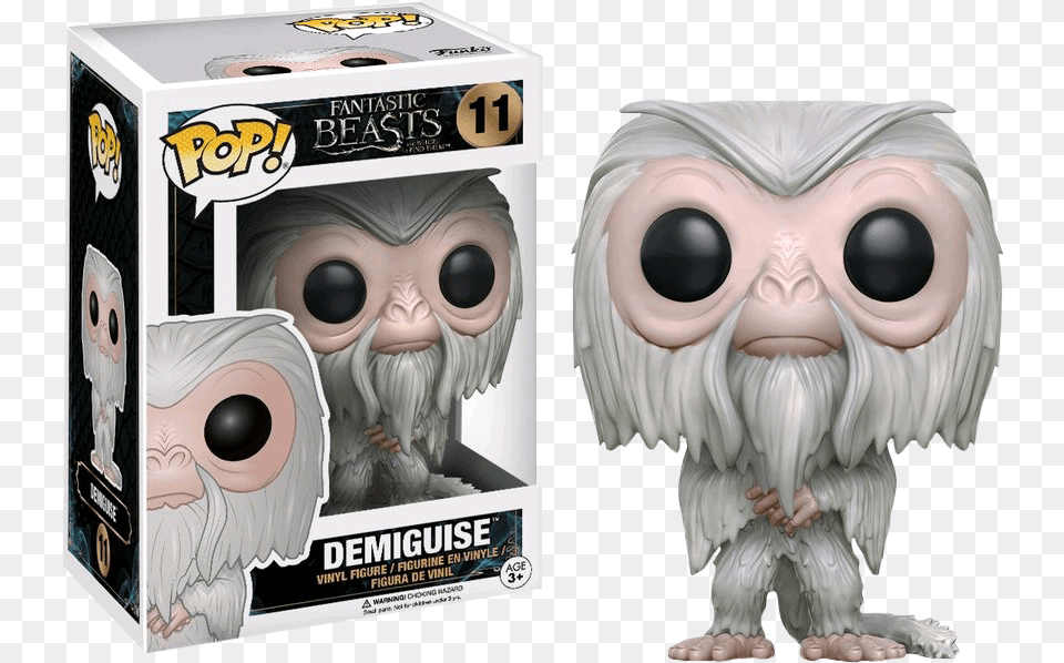 Harry Potter Pop Fantastic Beasts Demiguise Vinyl Figure Funko Pop Movies Fantastic Beasts Demiguise, Alien, Plush, Toy, Animal Free Png Download