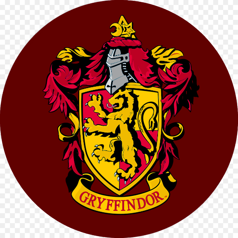 Harry Potter Popsocket Gryffindor, Emblem, Symbol, Adult, Male Free Png Download