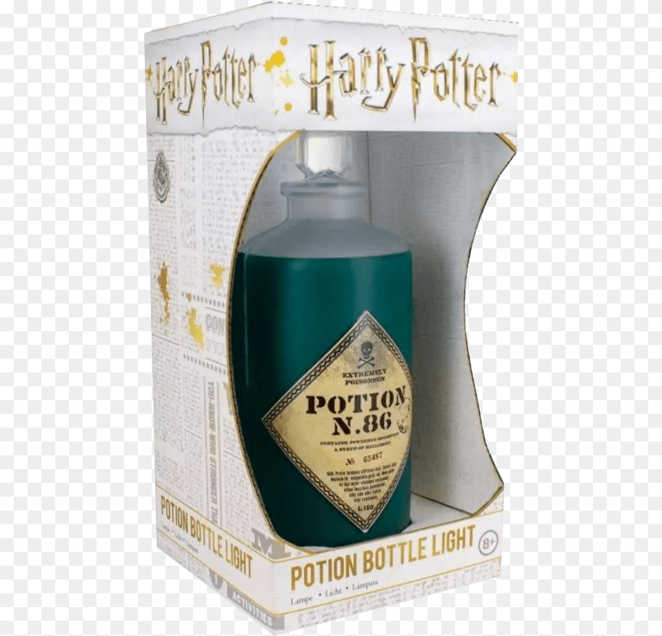 Harry Potter Potion Bottle Light, Alcohol, Beverage, Liquor, Can Free Png