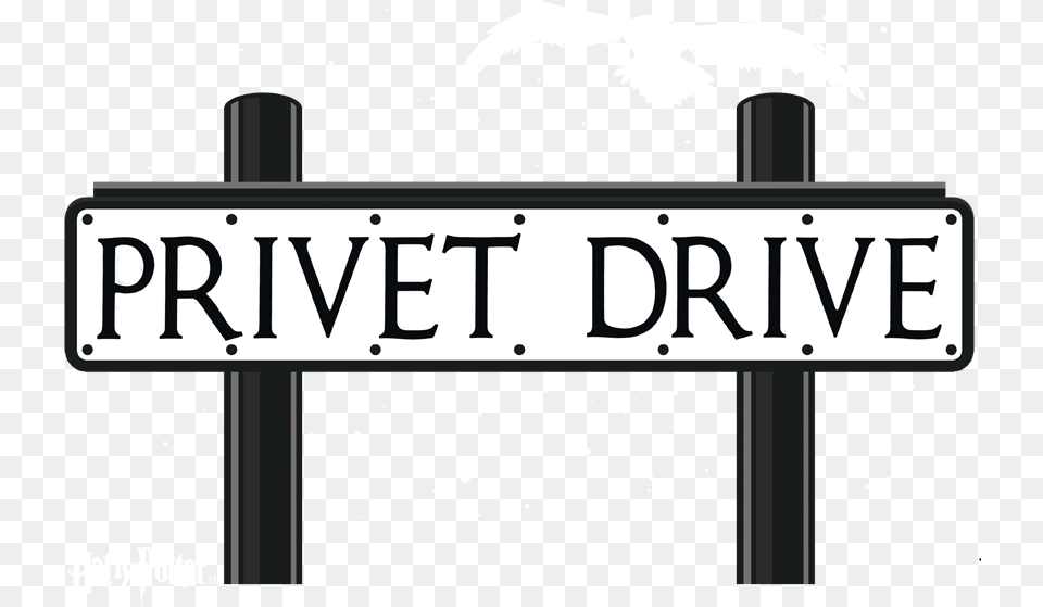 Harry Potter Privet Drive Sign, Symbol, Architecture, Building, Factory Png