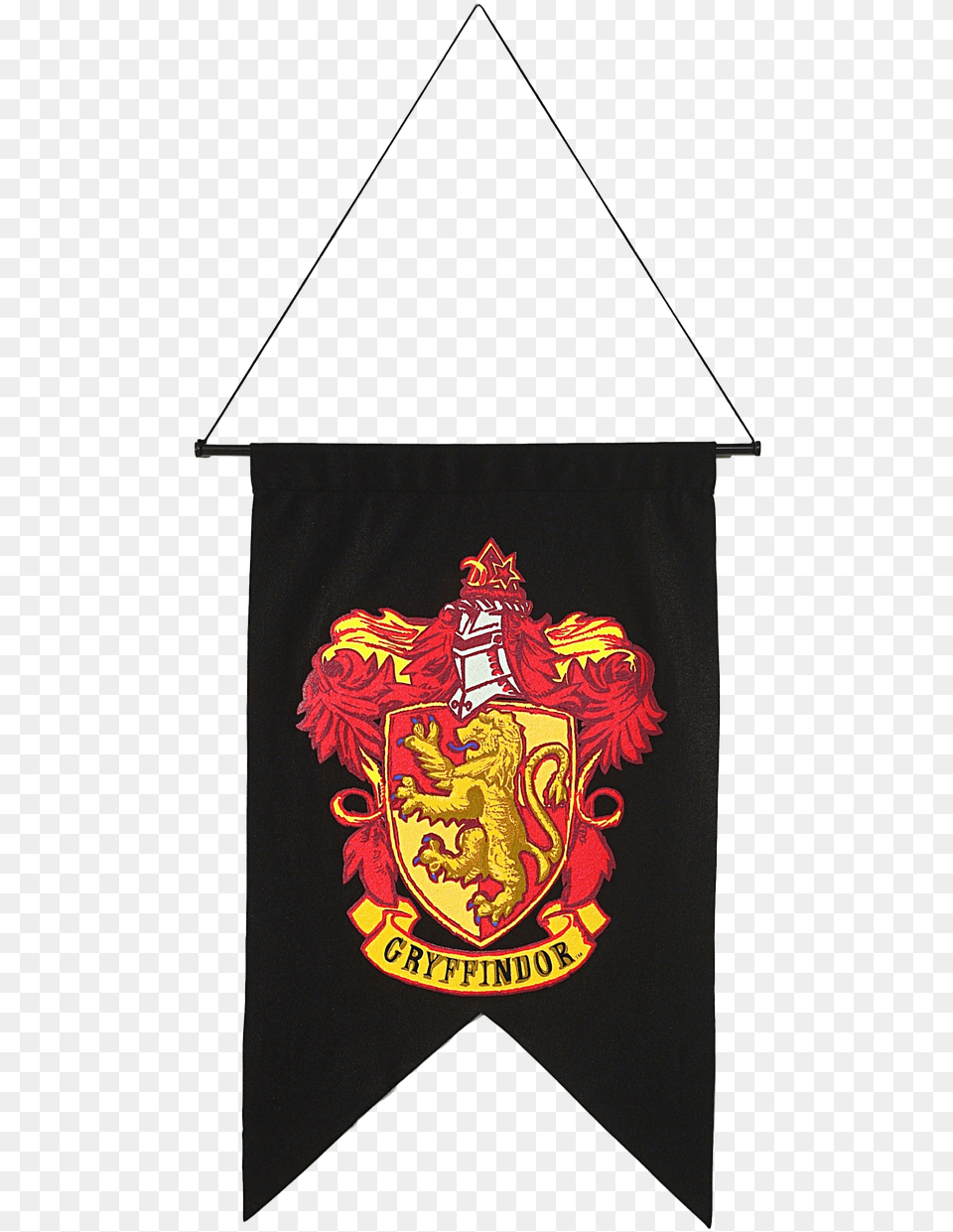 Harry Potter Rare Gryffindor Banner Flag, Emblem, Logo, Symbol, Badge Free Transparent Png
