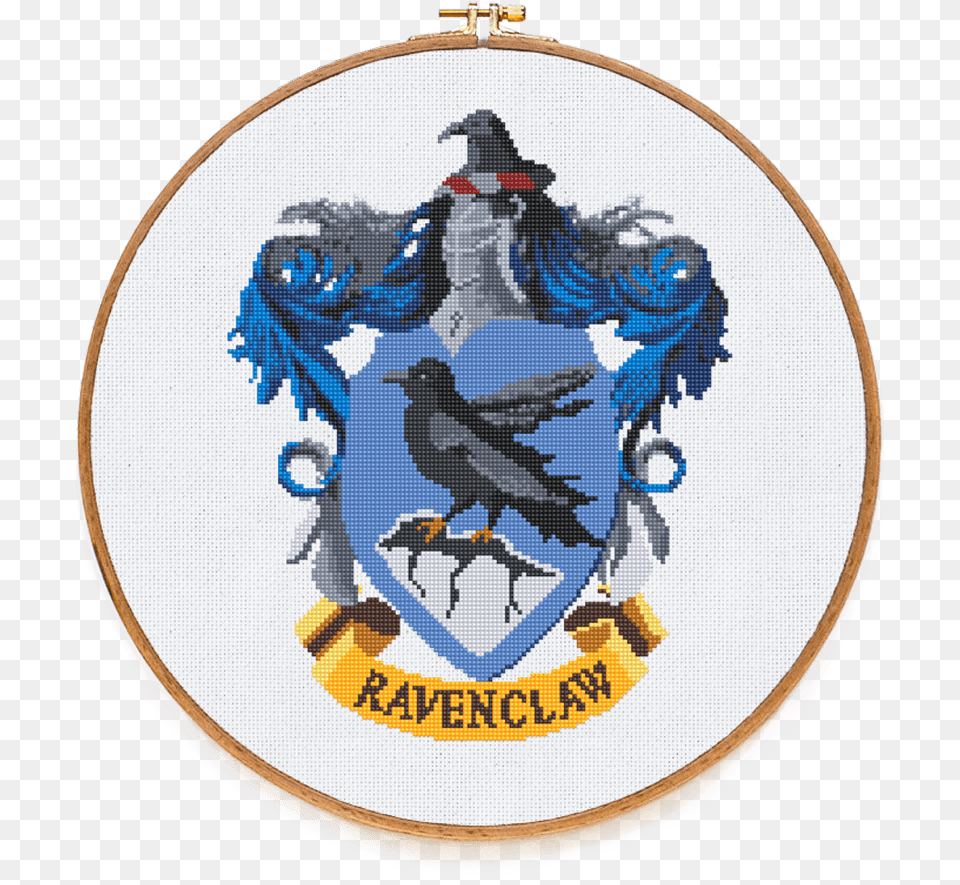 Harry Potter Ravenclaw, Embroidery, Pattern, Animal, Bird Free Png
