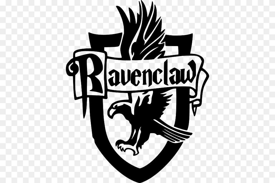 Harry Potter Ravenclaw Logo, Gray Free Transparent Png