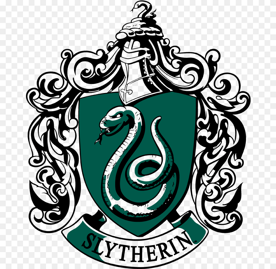 Harry Potter Slytherin Crest Juniors V Neck T Shirt Slytherin Crest Black And White, Emblem, Symbol, Cross, Armor Png Image