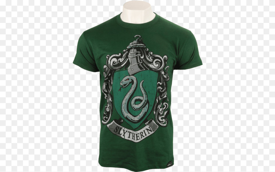 Harry Potter Slytherin Sign, Clothing, T-shirt, Shirt Free Transparent Png