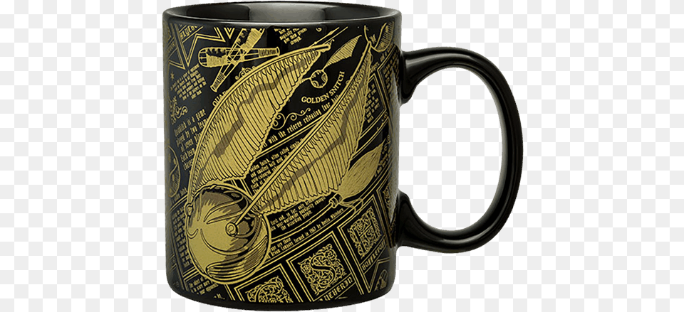 Harry Potter Snitch Mug, Cup, Beverage, Coffee, Coffee Cup Png Image