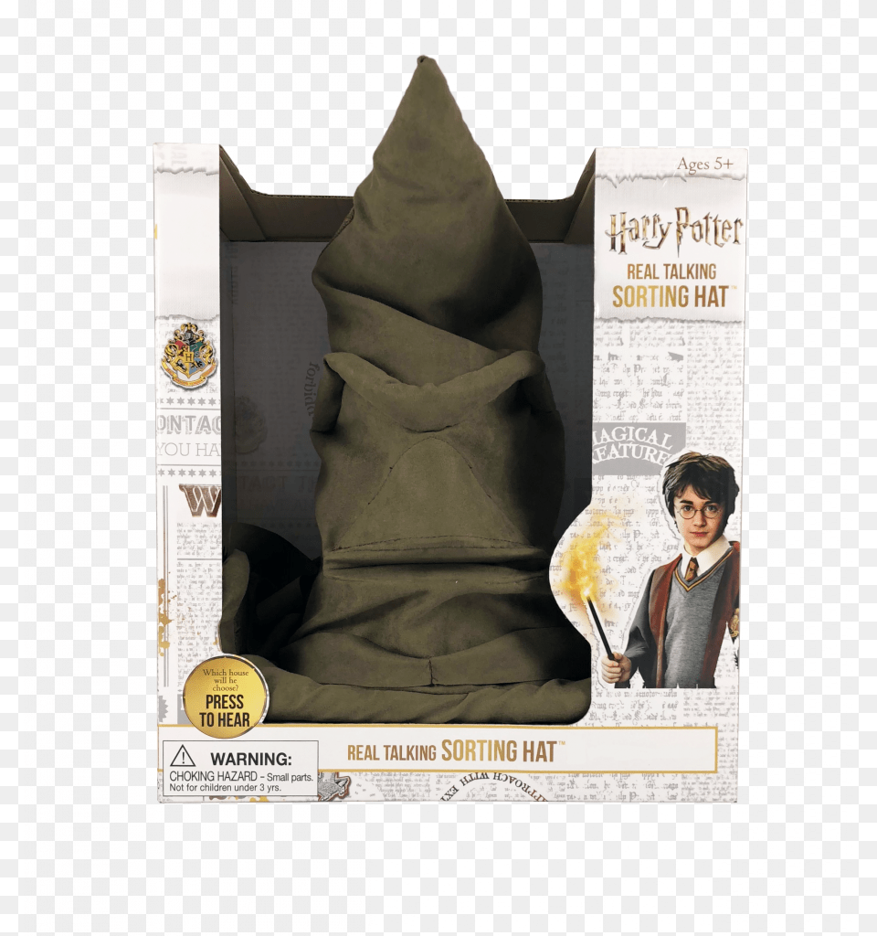Harry Potter Sorting Hat, Adult, Advertisement, Poster, Person Png