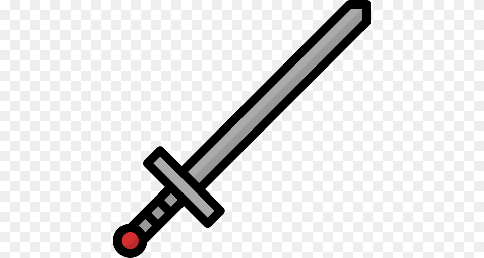 Harry Potter Sword Of Gryffindor Icon Free Of Harry Potter, Weapon, Blade, Dagger, Knife Png Image