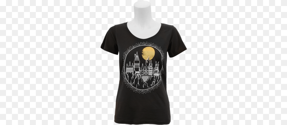 Harry Potter T Shirt Circular Hogwarts Size Xl, Clothing, T-shirt Png Image