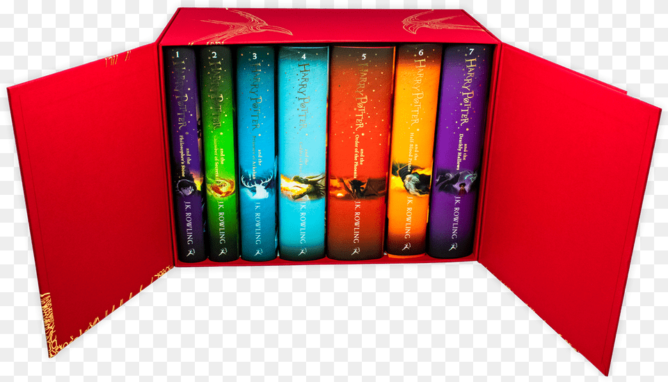 Harry Potter The Complete Collection, Book, Publication, File Binder, File Folder Free Png