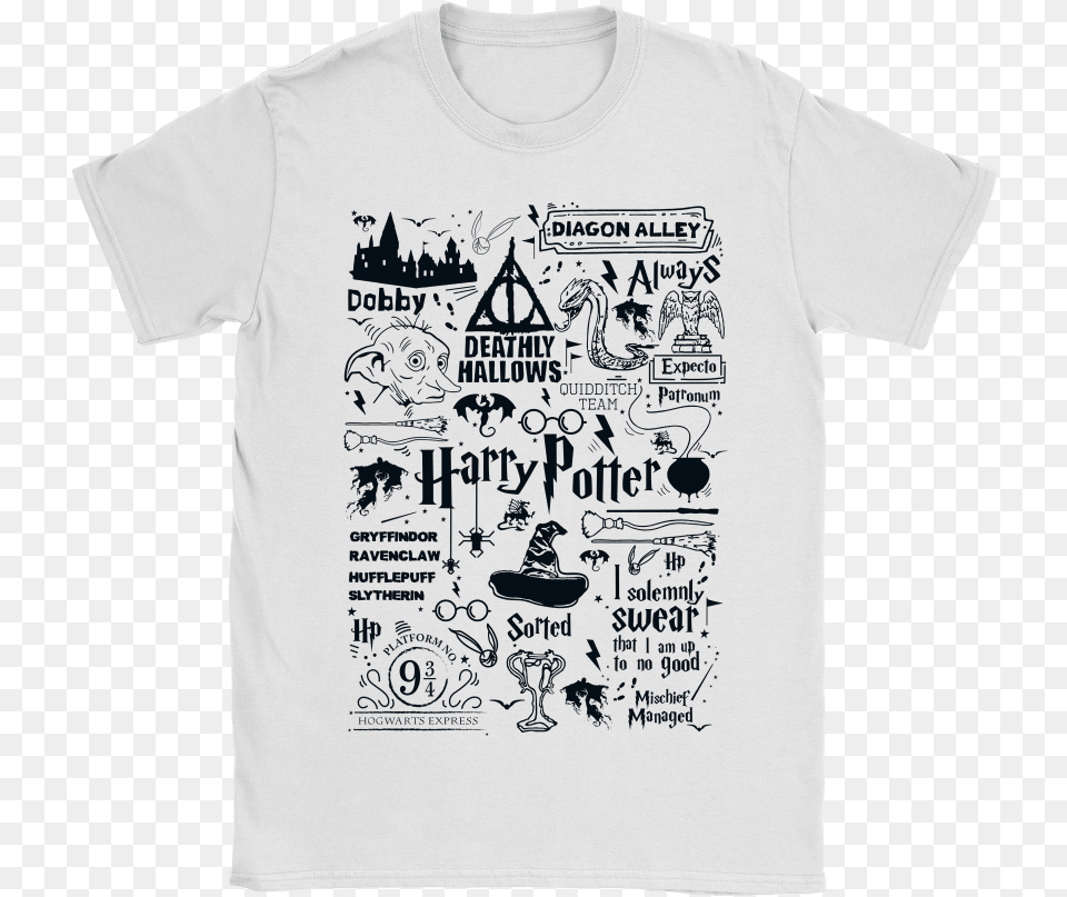 Harry Potter The Life In Hogwarts Shirts Chargers Football T Shirts, Clothing, T-shirt, Shirt Free Png