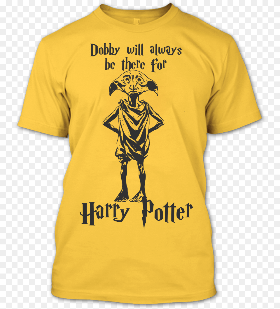 Harry Potter Tirt Dobby, Clothing, Shirt, T-shirt, Adult Free Png