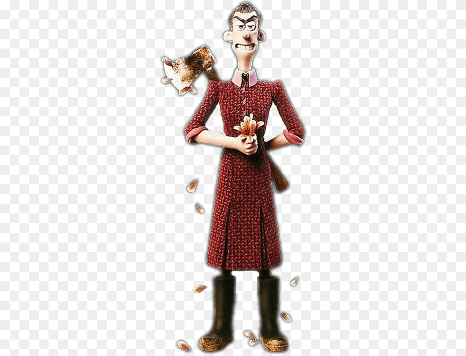 Harry Potter What If Hermione Granger From Harry Potter Mrs Macready Chicken Run, Figurine, Person, Clothing, Coat Free Transparent Png