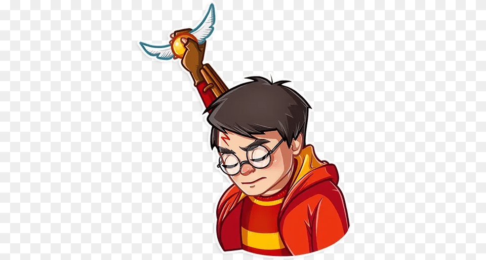 Harry Potter Whatsapp Stickers Stickers Cloud Harry Potter Stickers Whatsapp, Face, Head, Person, Baby Free Png Download