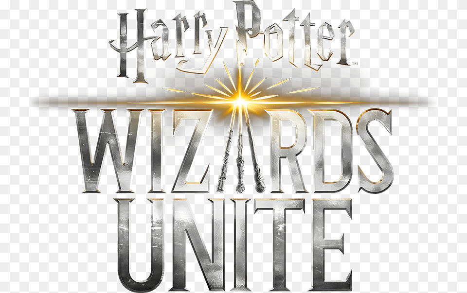 Harry Potter Wizards Unite Logo Harry Potter Wizards Unite, Book, Publication, Advertisement, Poster Free Transparent Png