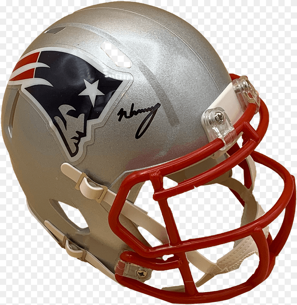 Harry Signed New England Patriots Speed Mini Helmet New England Patriots, American Football, Football, Football Helmet, Sport Png