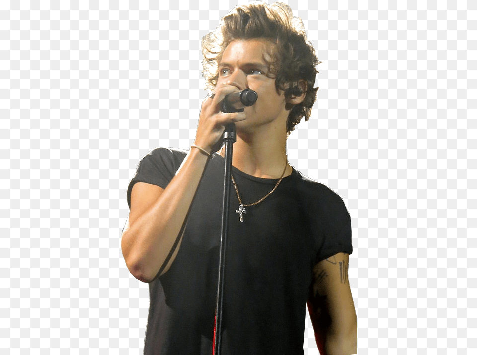 Harry Styles, Solo Performance, Person, Performer, Electrical Device Png Image