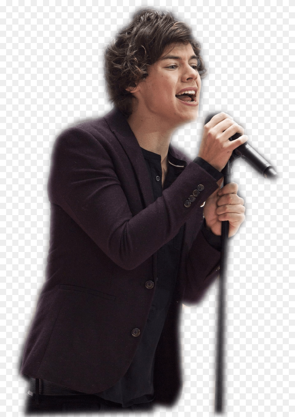 Harry Styles Download Singing, Solo Performance, Body Part, Electrical Device, Person Png